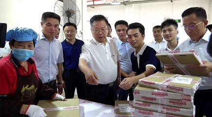 決勝脫貧攻堅 市委書記易鵬飛深入我縣調(diào)研紙制品銷售產(chǎn)業(yè)